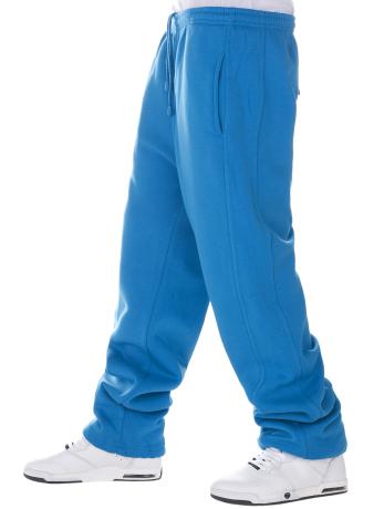 Urban Classics Heren jogging broek -Kids tm 14 jaar- Basic Blauw