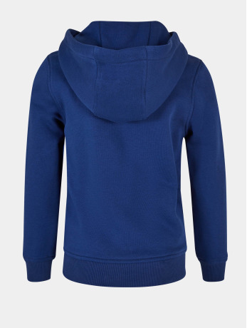 Urban Classics Kinder hoodie/trui -Kids 110/116- Basic Sweat Blauw