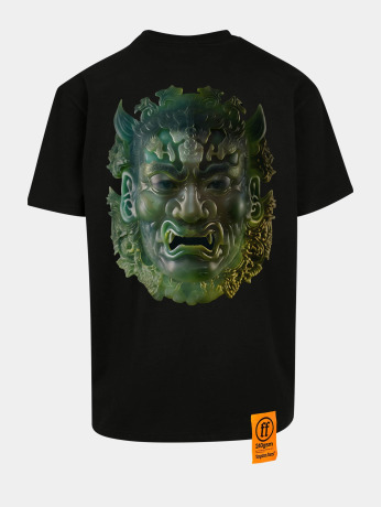 Forgotten Faces / t-shirt Jade Oni Oversized in zwart