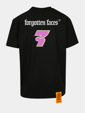 Forgotten Faces / t-shirt Rider Oversized in zwart