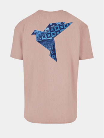 Mister Tee Upscale / t-shirt Paperbird Oversize in rose