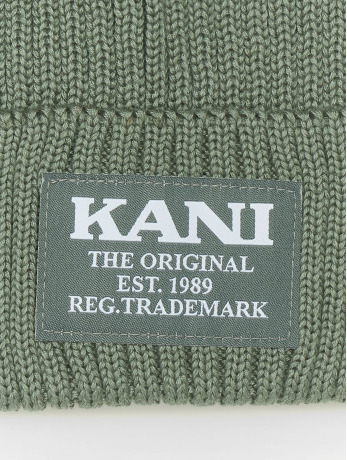 Karl Kani / Beanie Woven Retro Classic in groen