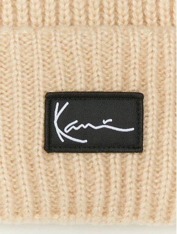 Karl Kani / Beanie Woven Signature Cozy in beige