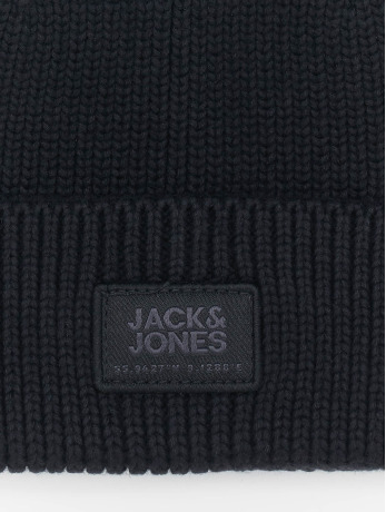 Jack & Jones / Beanie Classic Short in zwart
