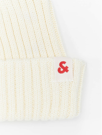 Jack & Jones / Beanie Jacand Knit Short in wit