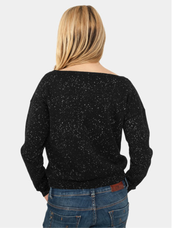 Urban Classics / trui Knitted Splatter in zwart
