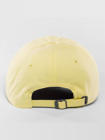 Flexfit Pet Peached Cotton Twill Dad Cap yellow one size Geel