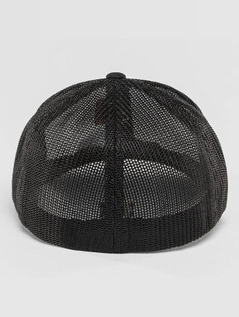 Flexfit / Flexfitted Cap Mesh Colored in zwart