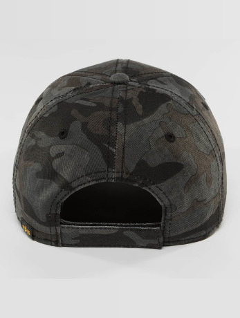 Alpha Industries / snapback cap Velcro in camouflage