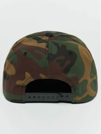 Urban Classics Snapback Pet Classic 2-Tone Camo Groen/Zwart