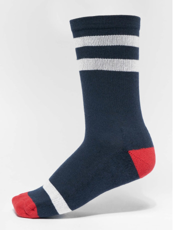 Urban Classics / Sokken Multicolor Socks 2-Pack in blauw