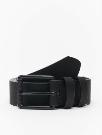Urban Classics / riem Imitation Leather Basic in zwart