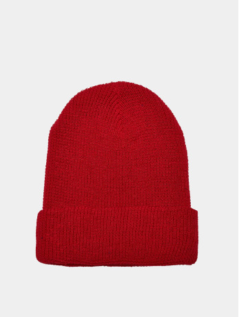 Urban Classics Beanie Muts Recycled Yarn Waffle Knit Rood