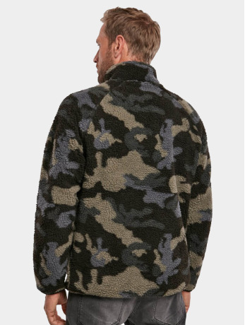 Brandit / trui Teddyfleece Troyer in camouflage