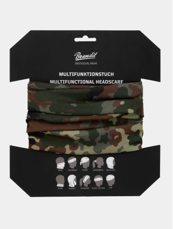 Urban Classics Halswarmer/Sjaal Multifunktionstuch flecktarn Groen