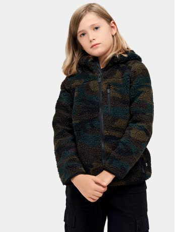 Brandit Kinder Übergangsjacke Kids Teddyfleece Hood in camouflage product