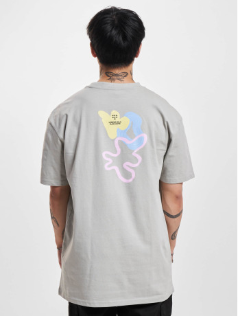 Mister Tee Upscale / t-shirt Abstract Oversize in grijs