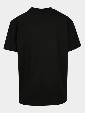 Mister Tee Upscale / t-shirt Eat Lit Oversize in zwart