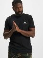 Alpha Industries / t-shirt Basic in zwart