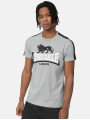 Lonsdale London / t-shirt Ardmair in grijs