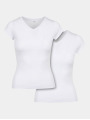 Build Your Brand / t-shirt Basic 2-Pack in wit