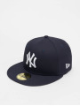 New Era / Fitted Cap Team Side Patch 59Fifty New York Yankees in blauw