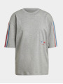 adidas Originals / t-shirt Originals Adicolor Tricolor Oversize in grijs