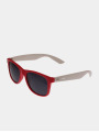 MSTRDS / Zonnebril Groove Shades in rood