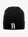 MSTRDS / Beanie R Letter in zwart