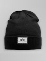 Alpha Industries / Beanie X-Fit in zwart