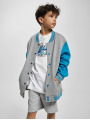 Urban Classics / Baseball jack Kids 2-Tone in grijs