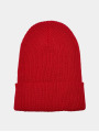 Urban Classics Beanie Muts Recycled Yarn Ribbed Knit Rood