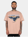 MJ Gonzales / t-shirt Eagle V.2 Heavy Oversized 2.0 in oranje