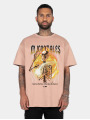 MJ Gonzales / t-shirt Hellride V.1 Heavy Oversized 2.0 in oranje