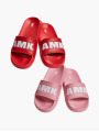 AMK / Slipper/Sandaal 2 Pac in rood