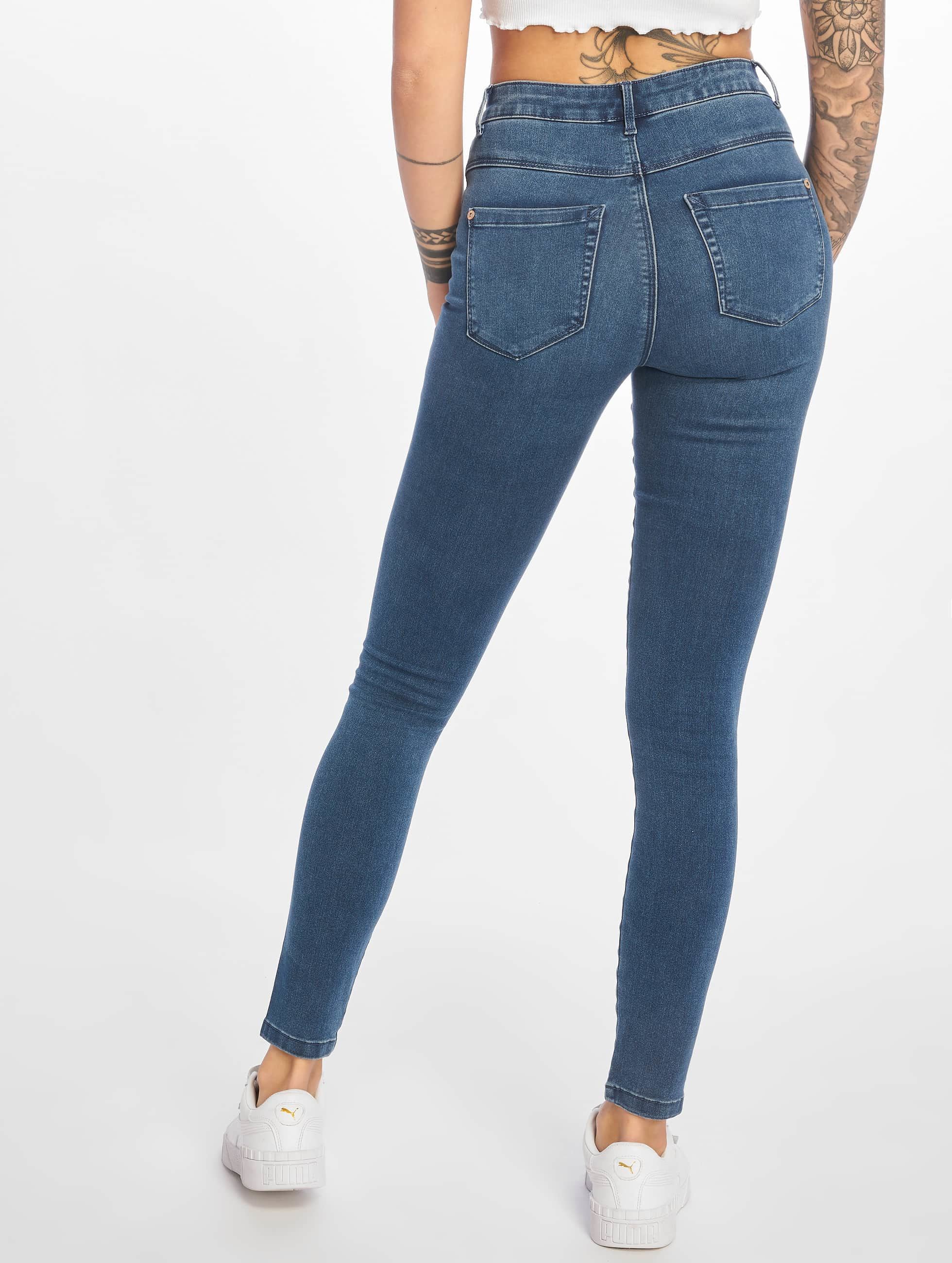 Mini schwarze high waist jeans damen outlet store