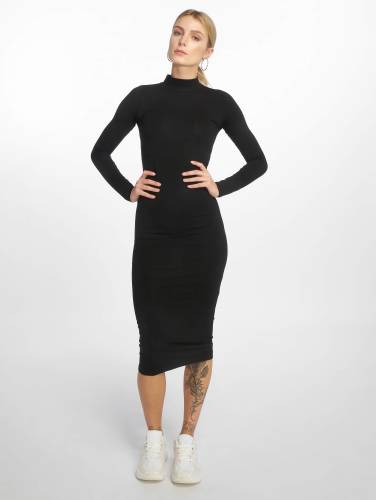 Urban Classics Lange jurk -XS- Turtleneck Zwart