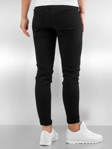Urban Classics / Skinny jeans Ladies in zwart