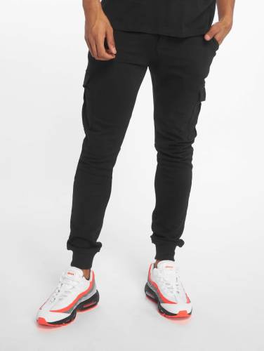 Urban Classics / joggingbroek Fitted Cargo in zwart