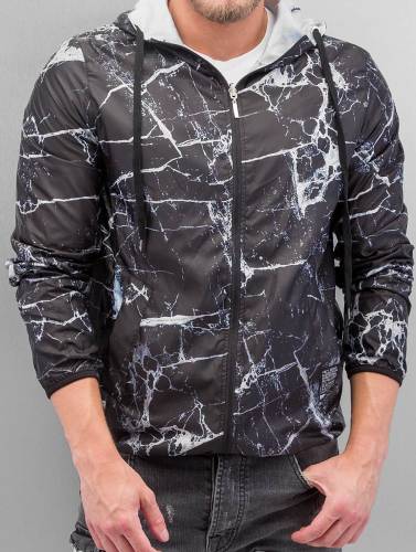 VSCT Clubwear / Zomerjas Marble 2in1 Reversible in zwart