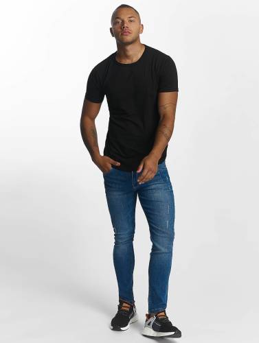 Urban Classics / Skinny jeans Ripped in blauw