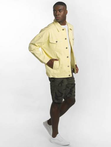 Urban Classics / Zomerjas Garment Dye Oversize in geel