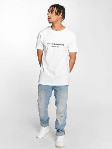 Mister Tee / t-shirt Tupac Cross in wit