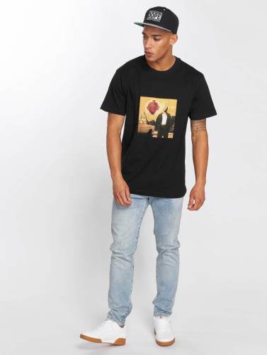 Mister Tee / t-shirt Tupac Sacred Heart in zwart