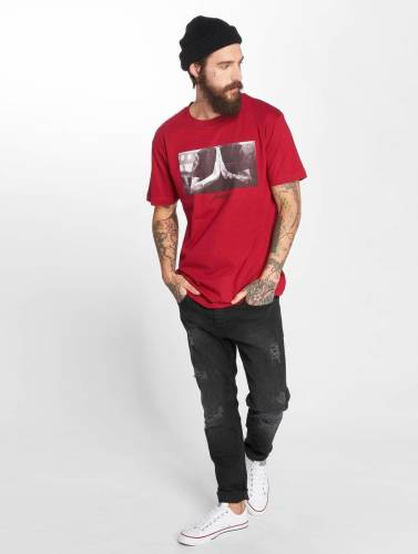 Mister Tee / t-shirt Pray in rood