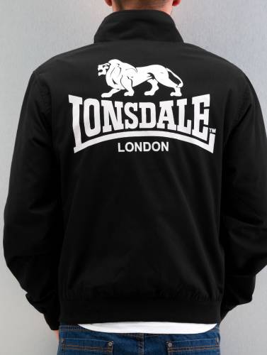 Lonsdale London / Zomerjas Acton Harrington in zwart