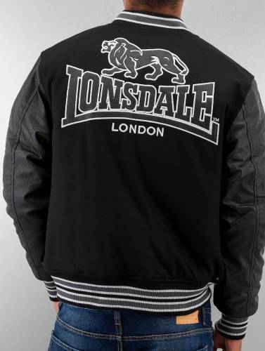 Lonsdale London / Baseball jack Oxford All Season College in zwart