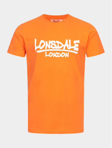 Lonsdale London / t-shirt Toscaig in oranje