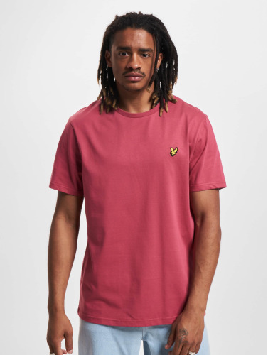 Lyle & Scott / t-shirt Plain in pink