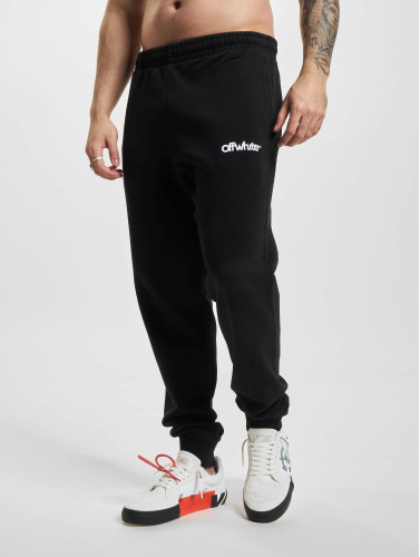 Off-White / joggingbroek Chunky Logo Cuffed Slim in zwart